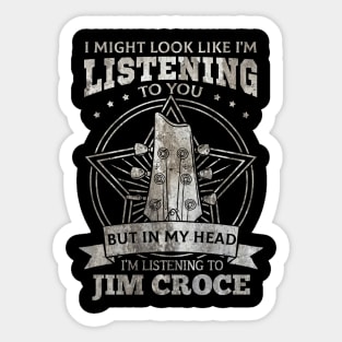 Jim Croce Sticker